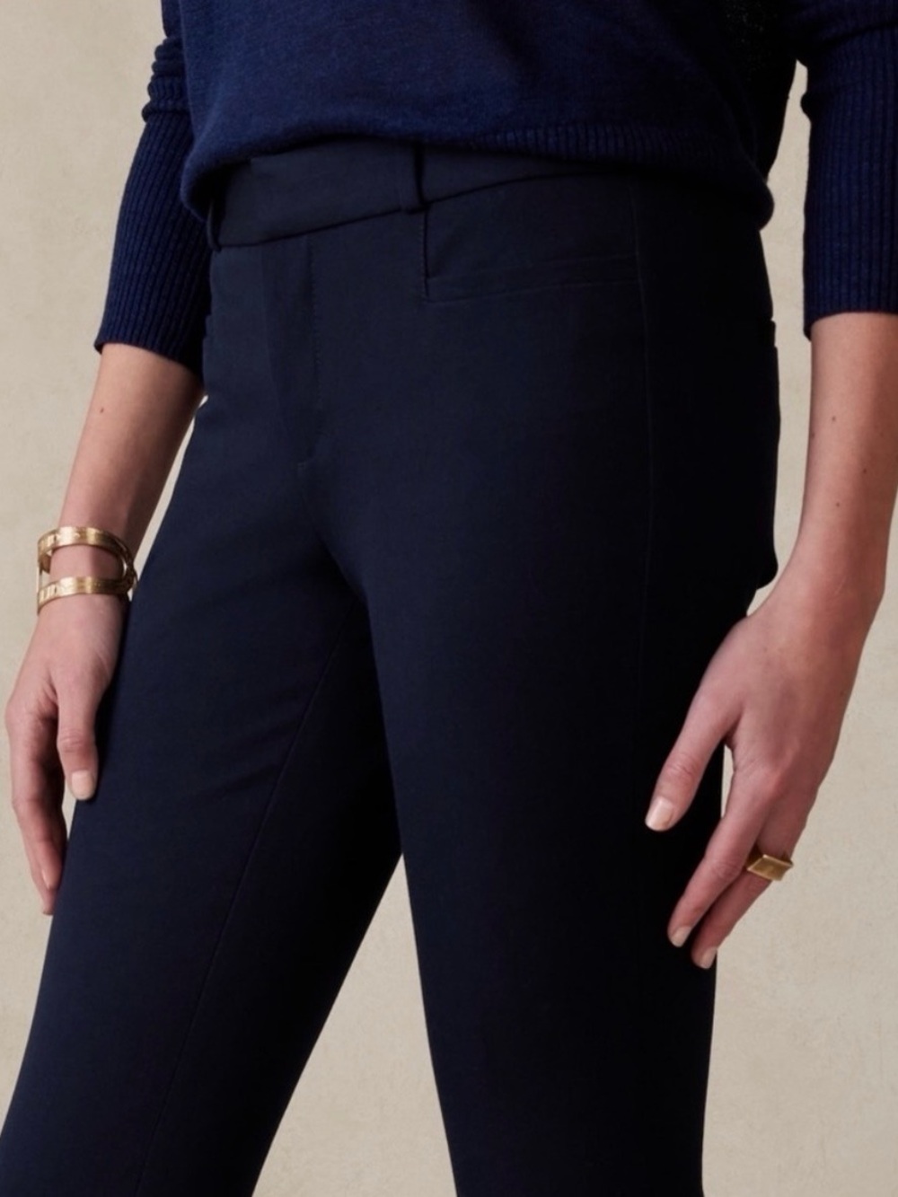 Women's Navy Dress Pants